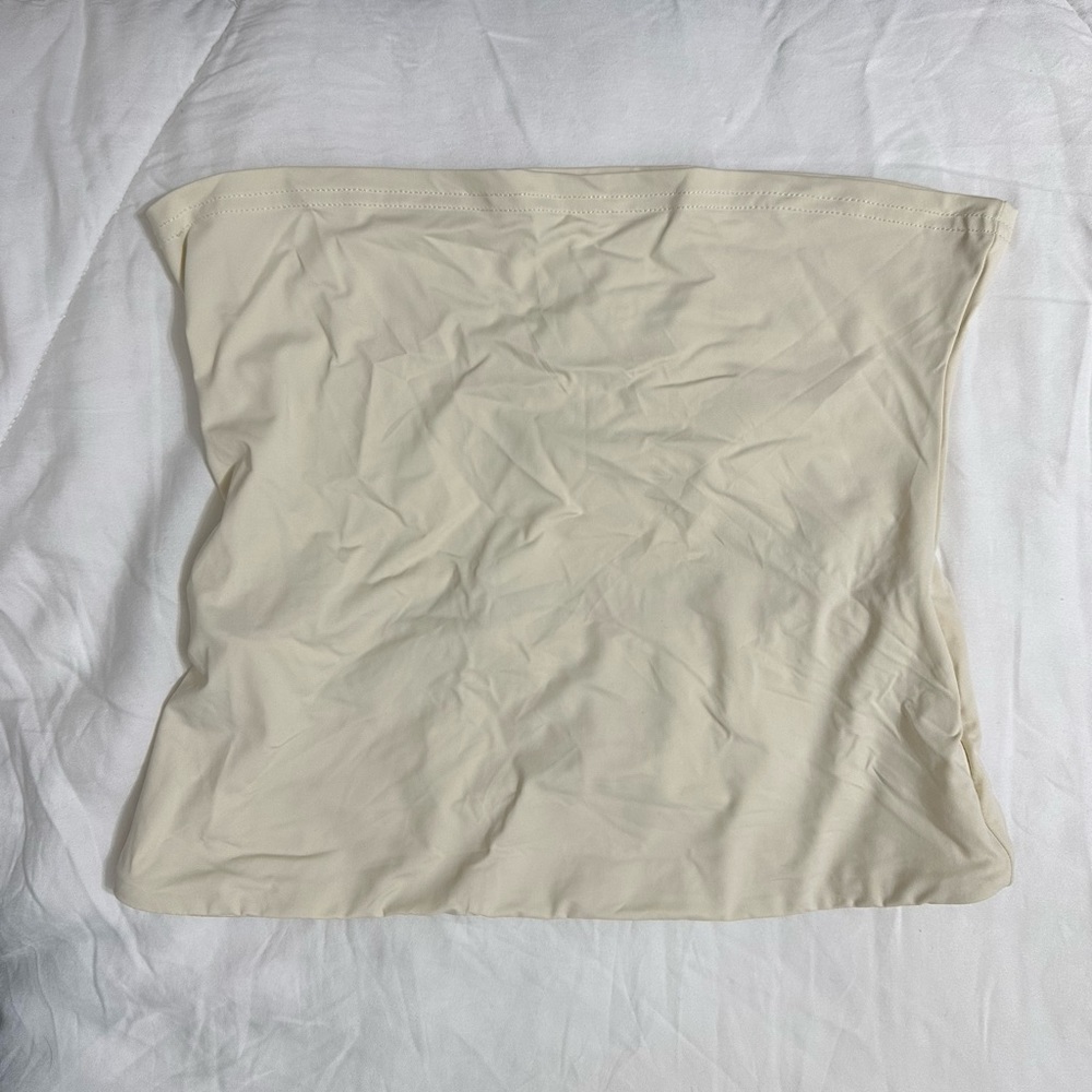 Princess Polly Kantor tube top ivory size 8